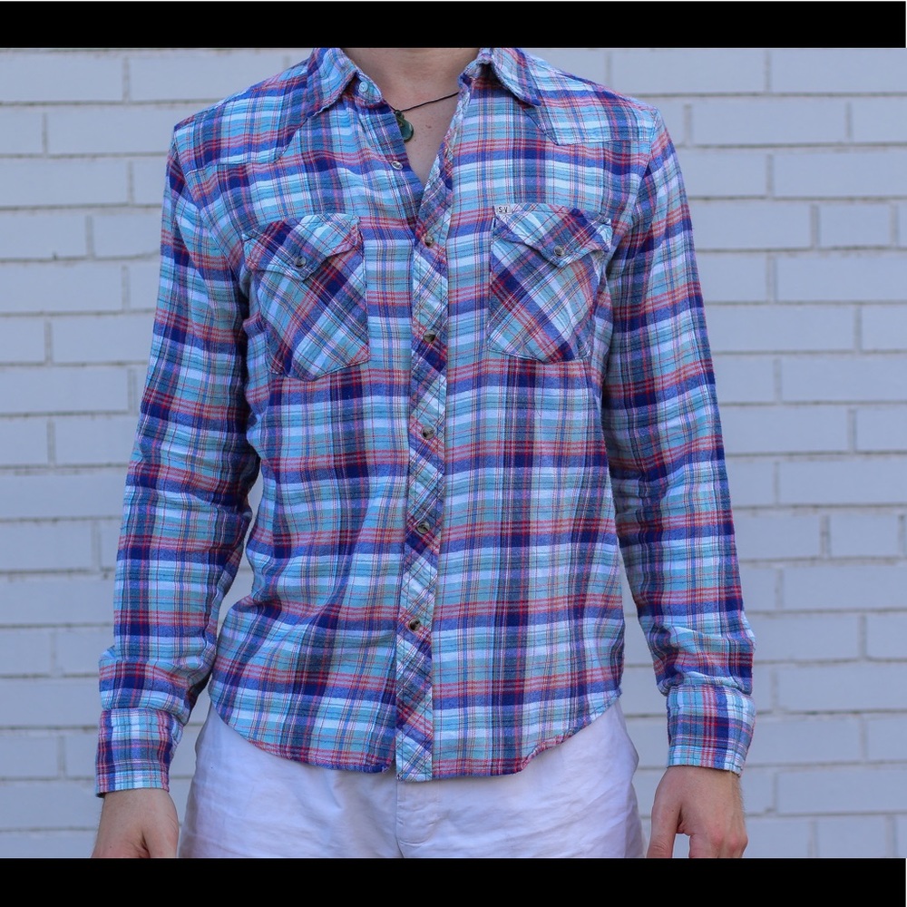 Plaid Button Down